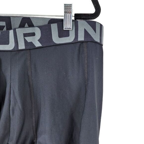 Under Armour Men's Black HeatGear Armour Compression Shorts - 3XL - Picture 3 of 6